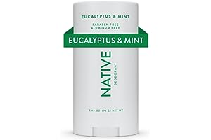 Native Deodorant | Natural Deodorant for Men and Women, Aluminum Free with Baking Soda, Probiotics, Coconut Oil and Shea Butt