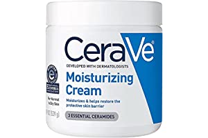 CeraVe Moisturizing Cream | Body and Face Moisturizer for Dry Skin | Body Cream with Hyaluronic Acid and Ceramides | Hydratin